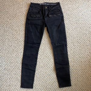 Cotton On Mid-Rise black skinny jeans, US 4